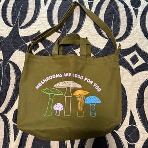 BAGGU Olive Mushroom Tote